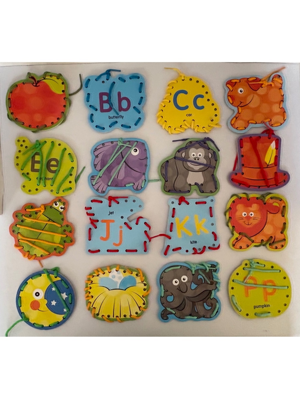 Alphabet Lacing Letters